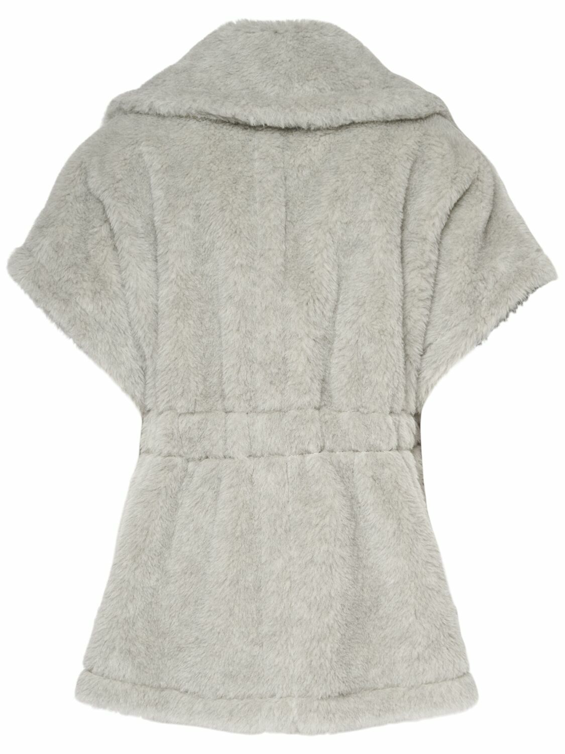 【Max Mara】 ケープ TEDDY NEW ABAVO Teddy fabric cape, camel | 