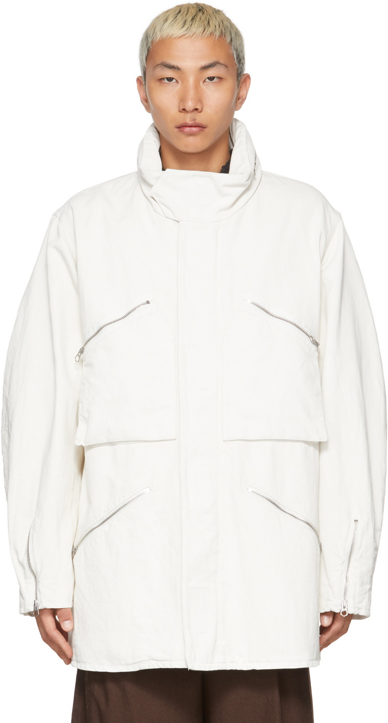 Jil Sander Off-White Field Jacket Jil Sander