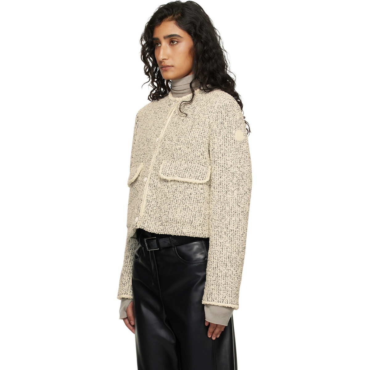 Moncler Off-White Dauphine Down Jacket