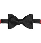 Turnbull & Asser - Pre-Tied Silk Bow Tie - Black