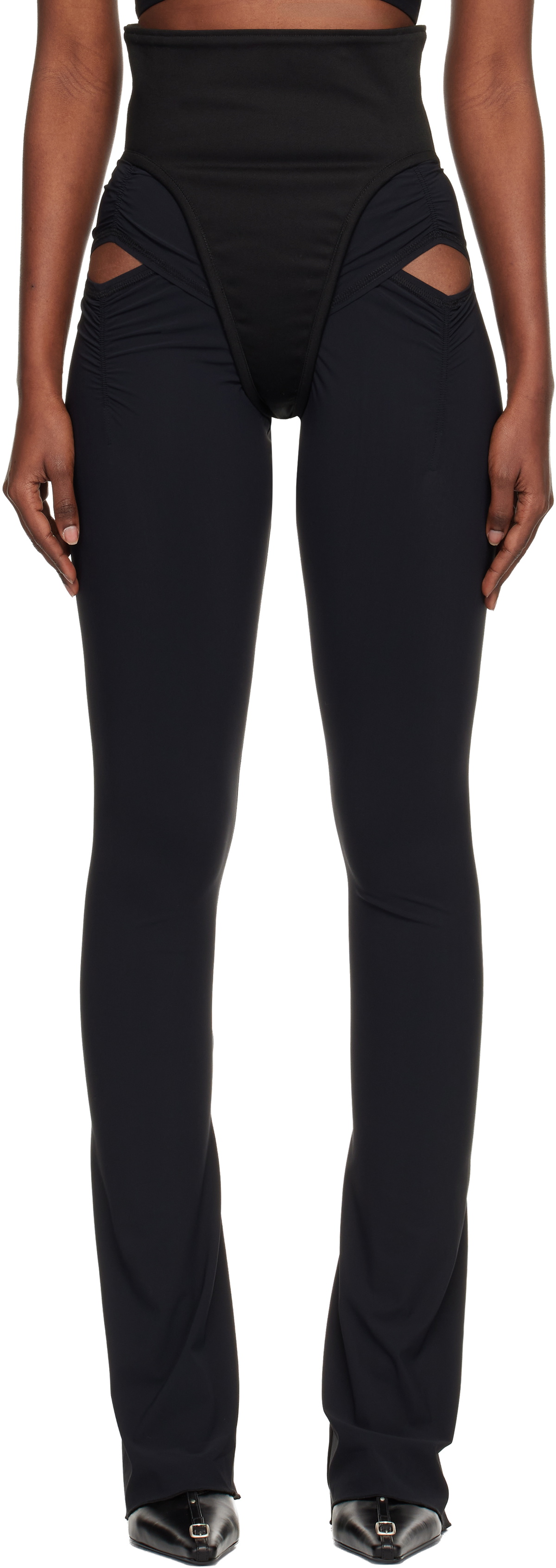 KNWLS Black Scythe Leggings