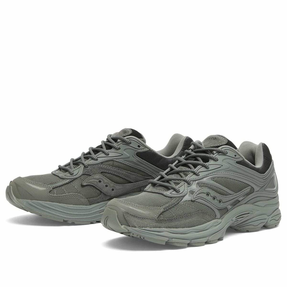 Saucony Men's Progrid Omni 9 Sneaker in Grey