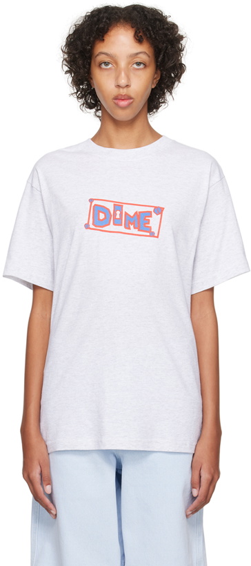 Photo: Dime Gray Printed T-Shirt