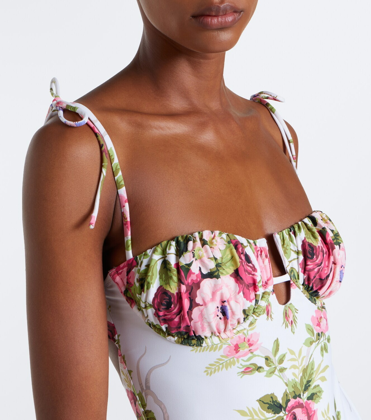Montce Petal floral maxi dress