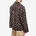 Story mfg. Men's Block Velvet Print SOT Jacket in Dark Arabesque
