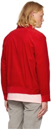 Camiel Fortgens Red Short Track Jacket