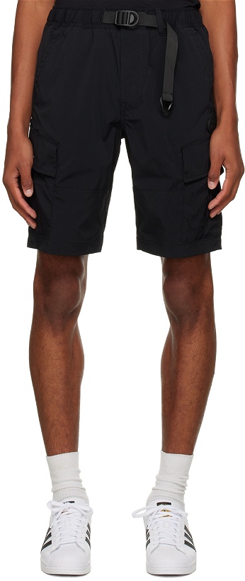 Photo: AAPE by A Bathing Ape Black Belted Shorts