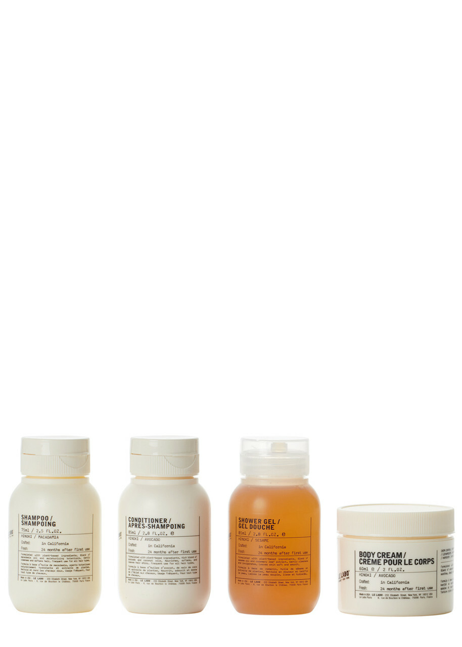 Le Labo - Hinoki Body & Hair Travel Set – Female – Gift Sets
