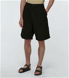 Comme des Garcons Homme - Wide-leg linen-blend shorts