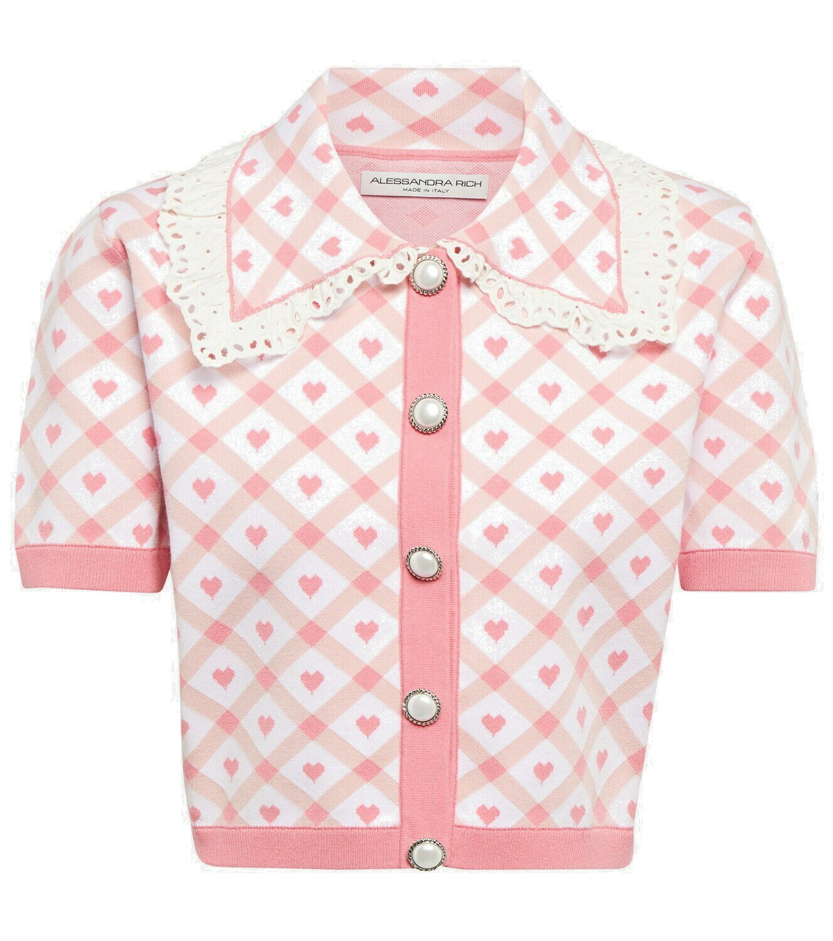 Alessandra Rich Pink Cardigans main image 1