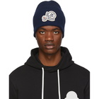 Moncler Blue Knit Beanie