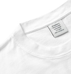 Vetements - Oversized Logo-Print Cotton-Jersey T-Shirt - White