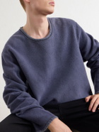Our Legacy - Double Lock Brushed Cotton-Jersey Sweatshirt - Purple