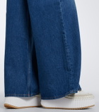 Chloé Nama leather platform sneakers