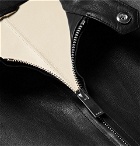 Berluti - Unlined Leather Biker Jacket - Men - Black