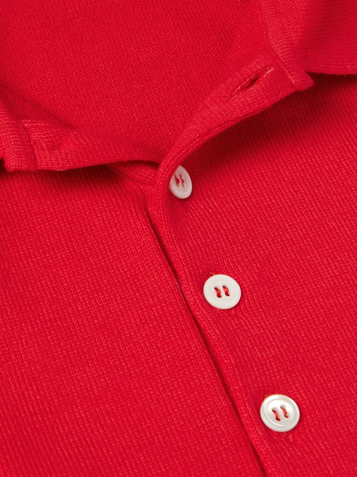 Thom Browne - Slim-Fit Striped Cotton Polo Shirt - Red