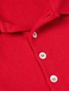 Thom Browne - Slim-Fit Striped Cotton Polo Shirt - Red