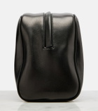 The Row Leila Small leather clutch