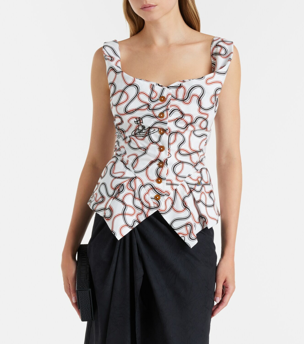 Vivienne Westwood Monday printed cotton vest