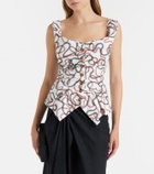 Vivienne Westwood Monday printed cotton vest
