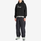 Dime Men's Classic Shiny Hoodie in Black