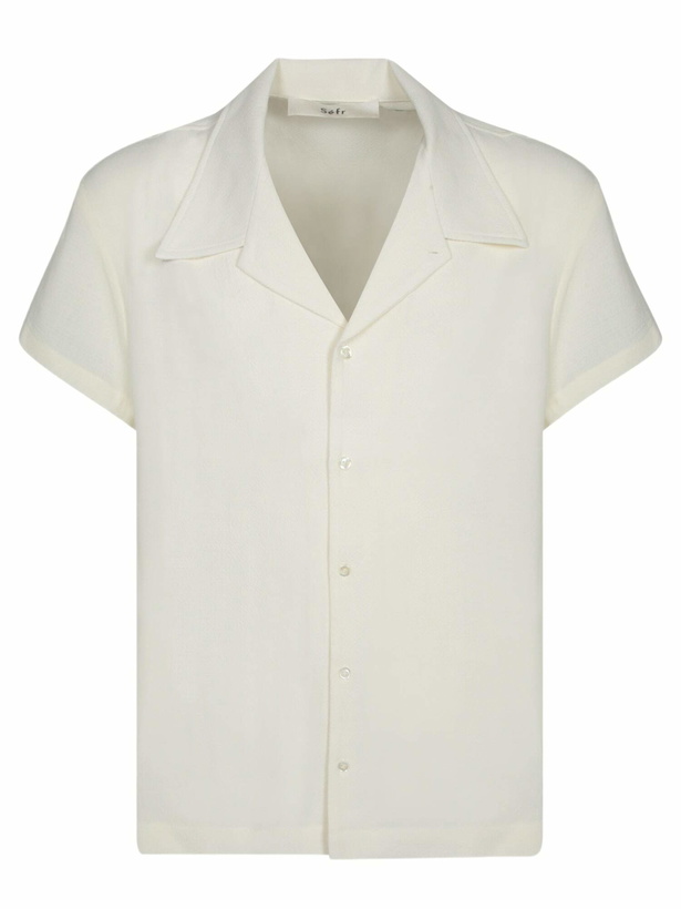 Photo: Séfr White Crepe Shirt