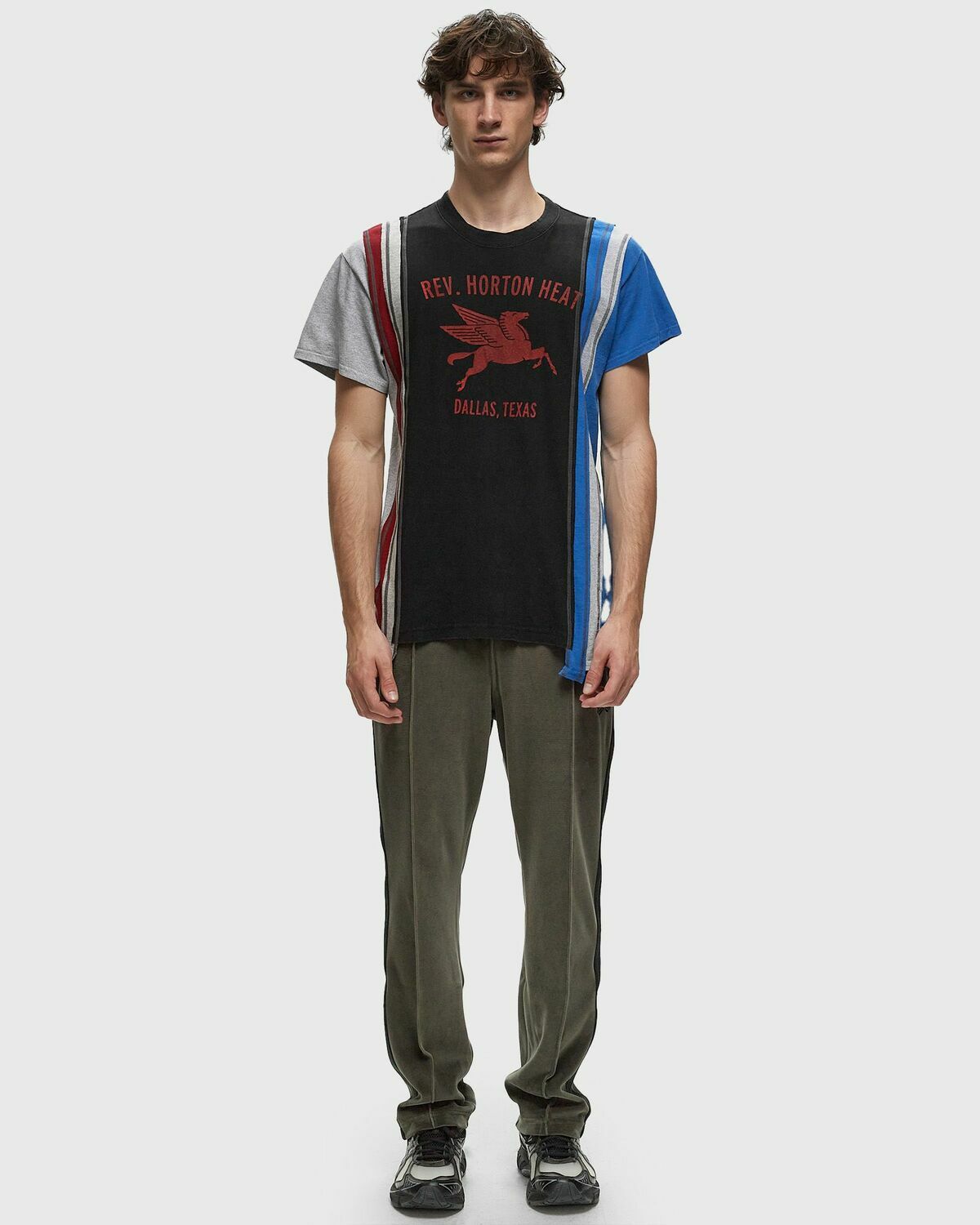 Needles 7 Cuts S/S Tee   College Multi Shortsleeves