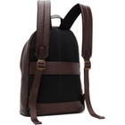 Polo Ralph Lauren Brown Pebbled Leather Backpack