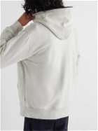 NN07 - Cotton-Blend Jersey Hoodie - White