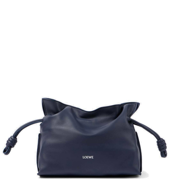 Photo: Loewe Flamenco Mini leather clutch