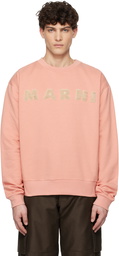 Marni Pink Organic Cotton Sweatshirt