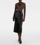 Jacques Wei Lace-trimmed bodysuit
