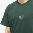 Dancer Men's Sport Logo T-Shirt in Army Forest