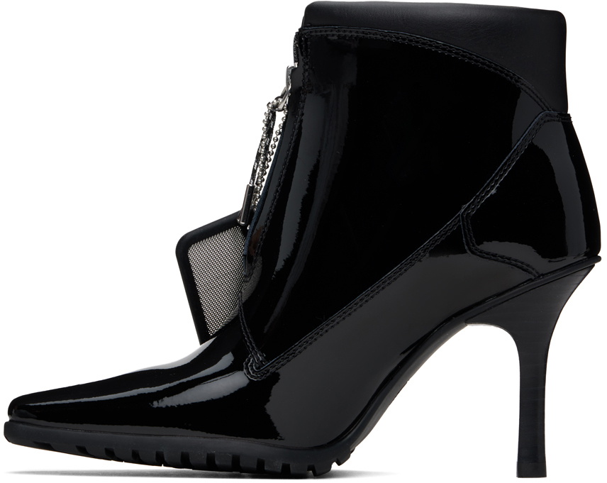 Timberland Black Veneda Carter Edition Zip Front Boots Timberland