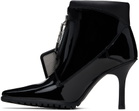 Timberland Black Veneda Carter Edition Zip Front Boots