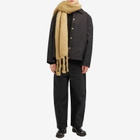 Jil Sander Men's Plus Label Scarf in Beige 
