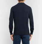 Loro Piana - Cable-Knit Baby Cashmere Sweater - Men - Navy