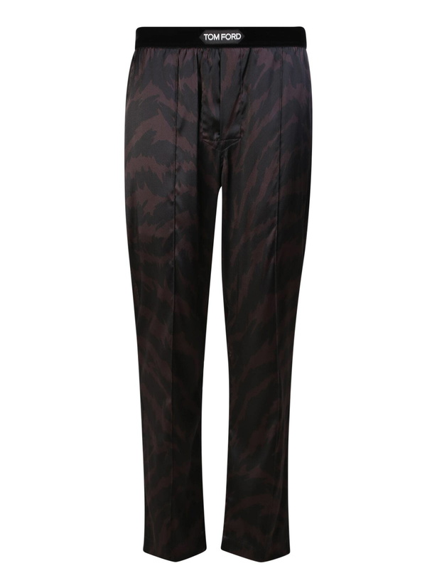Photo: Tom Ford Patterned Silk Pajama Pants