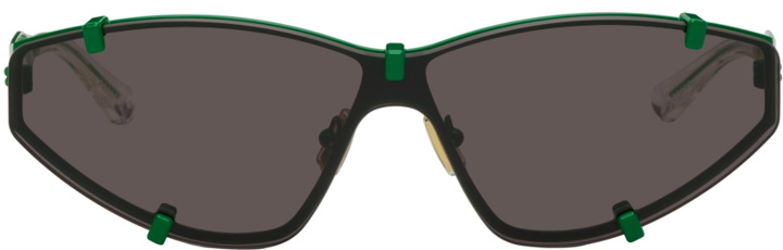 Photo: Bottega Veneta Green BV1165S Sunglasses