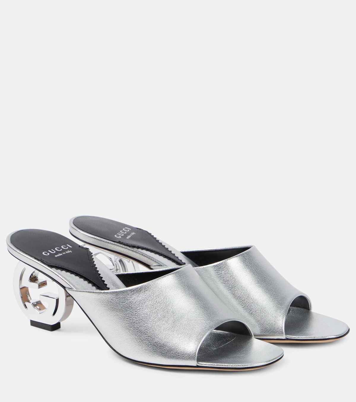【GUCCI】エンベリッシュメント ミュール Gucci Horsebit embellished velvet mules Gucci