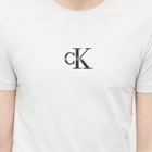 Calvin Klein Men's Monologo T-Shirt in Grey