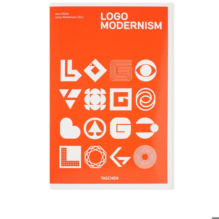 Photo: Taschen Logo Modernism in Jens Muller