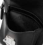 DUNHILL - Belgrave Full-Grain Leather Messenger Bag - Black