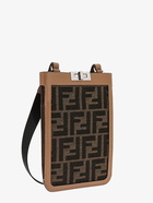 Fendi   Phone Case Brown   Mens