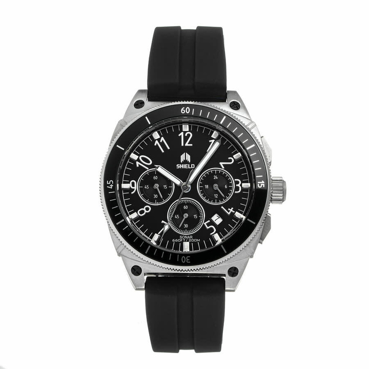 Photo: Shield Sonar Black Dial Mens Watch SLDSH113-1
