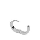 Serge DeNimes Men's Huggie Earring in Silver 
