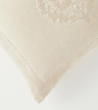 Loro Piana Crest Beach cotton pillow
