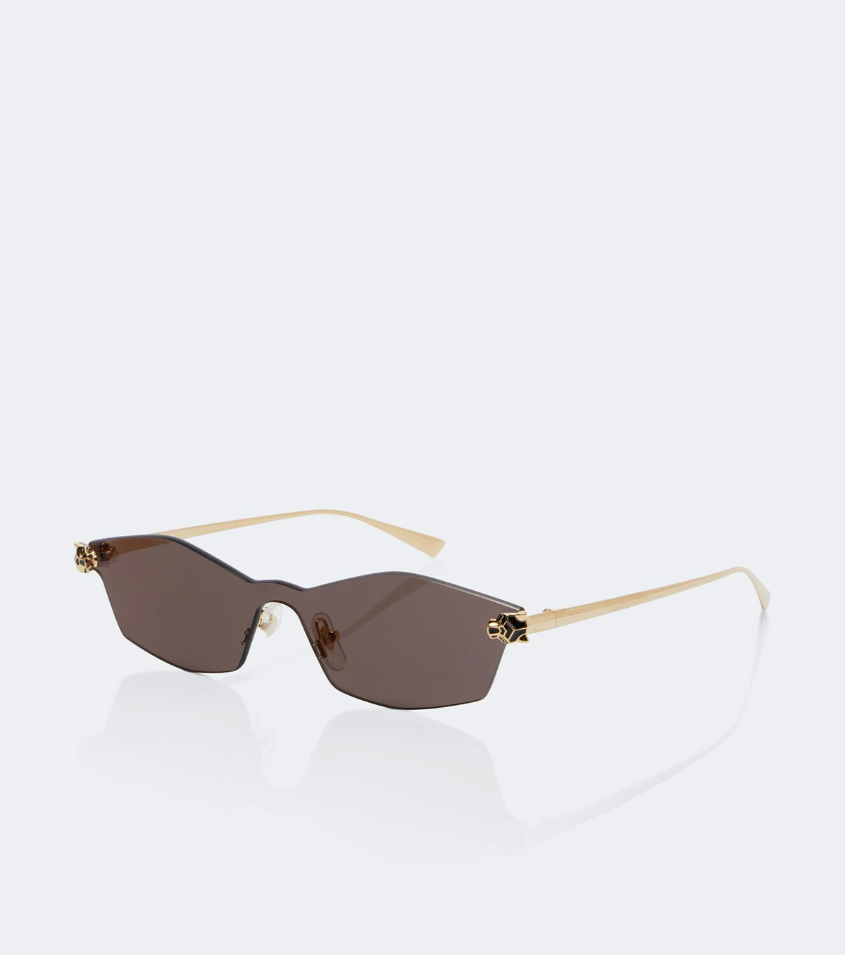 Cartier Eyewear Collection Panthère De Cartier rectangular sunglasses