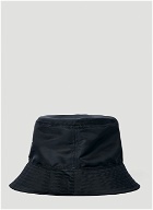 Raf Simons - Logo Patch Bucket Hat in Black