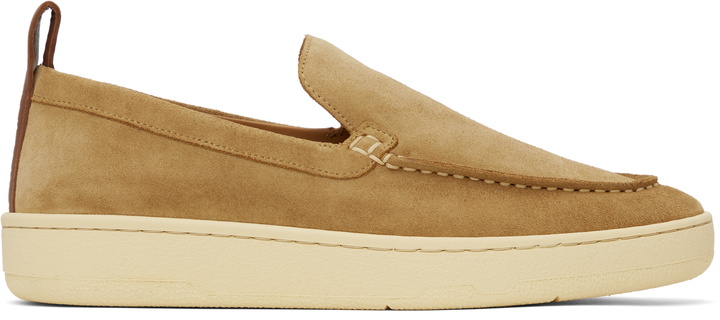 Photo: Lanvin Tan Cruiser Suede Sneakers